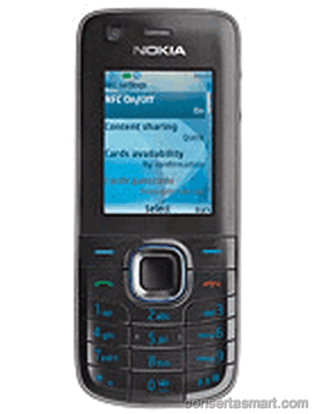 botão ruim emperrado Nokia 6212 Classic