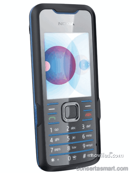 botão ruim emperrado Nokia 7210 Supernova