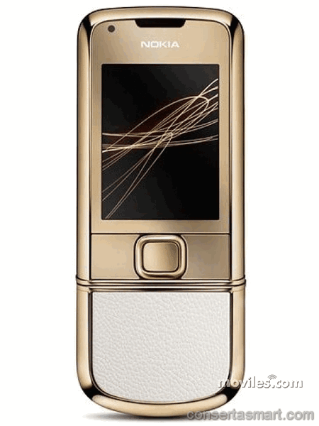 botão ruim emperrado Nokia 8800 Gold Arte