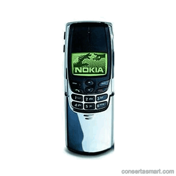 botão ruim emperrado Nokia 8810