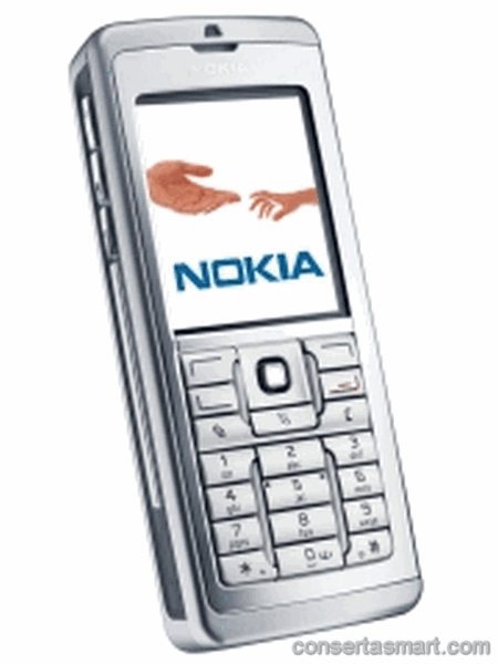botão ruim emperrado Nokia E60