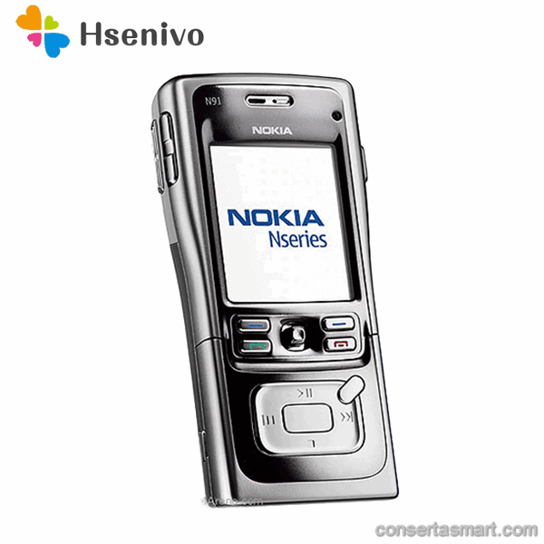 botão ruim emperrado Nokia N91 8GB