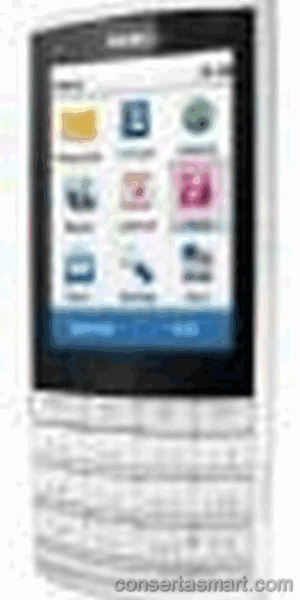 botão ruim emperrado Nokia X3-02 Touch and Type