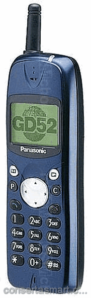 botão ruim emperrado Panasonic GD 52