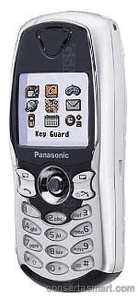 botão ruim emperrado Panasonic GD 67
