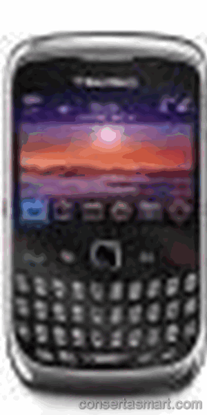 botão ruim emperrado RIM BlackBerry Curve 3G 9300