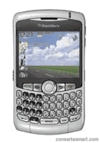 botão ruim emperrado RIM Blackberry 8300 Curve
