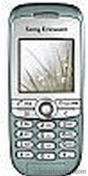botão ruim emperrado Sony Ericsson J210i