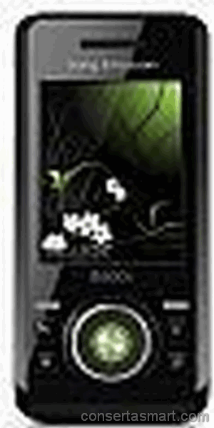 botão ruim emperrado Sony Ericsson S500i