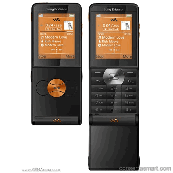 botão ruim emperrado Sony Ericsson W350i