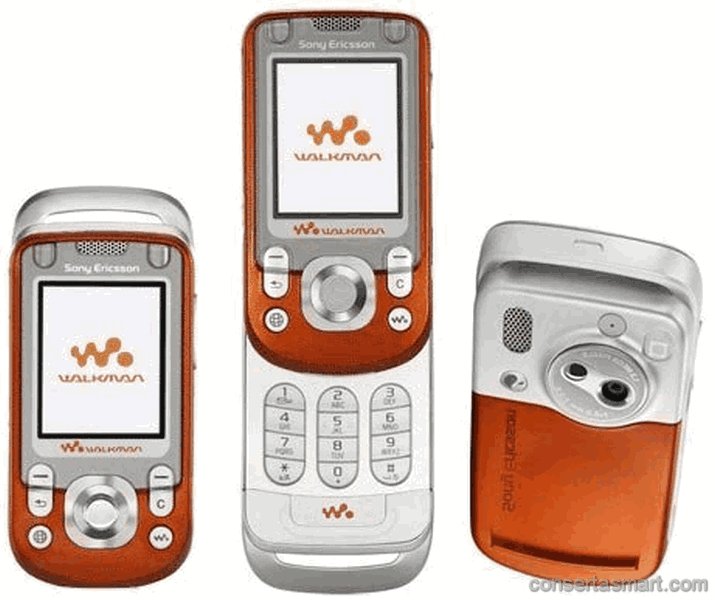botão ruim emperrado Sony Ericsson W600i