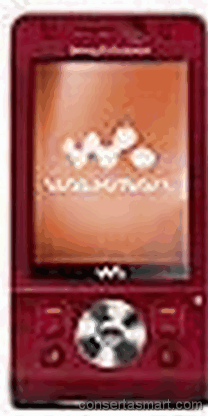 botão ruim emperrado Sony Ericsson W910i