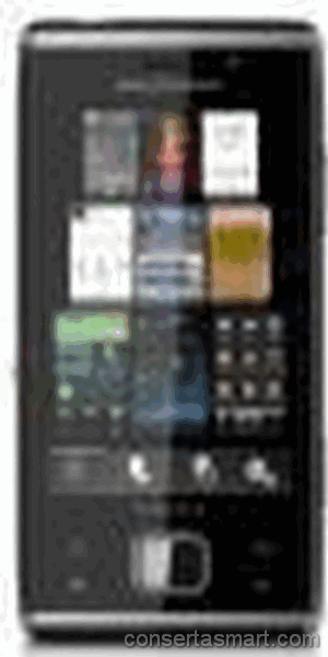 botão ruim emperrado Sony Ericsson Xperia X2
