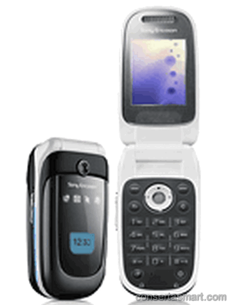 botão ruim emperrado Sony Ericsson Z310i