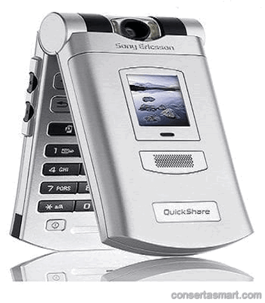botão ruim emperrado Sony Ericsson Z800i