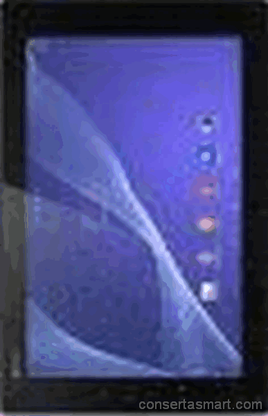 botão ruim emperrado Sony Xperia Z2 Tablet