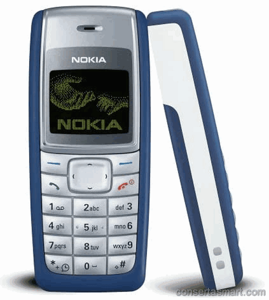 câmera fora de foco Nokia 1110i