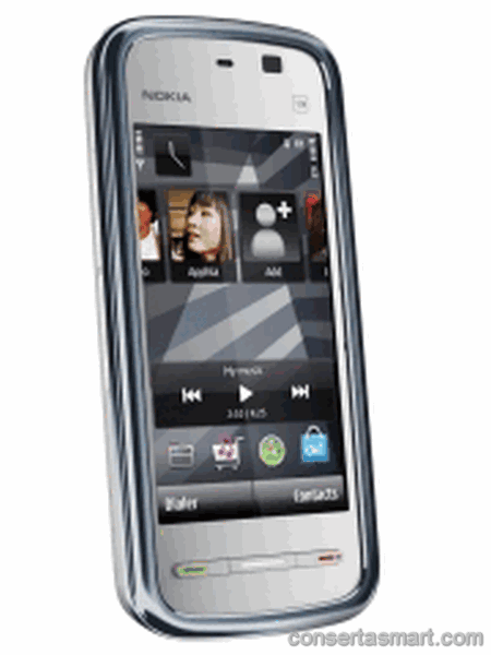 câmera fora de foco Nokia 5235 Comes With Music