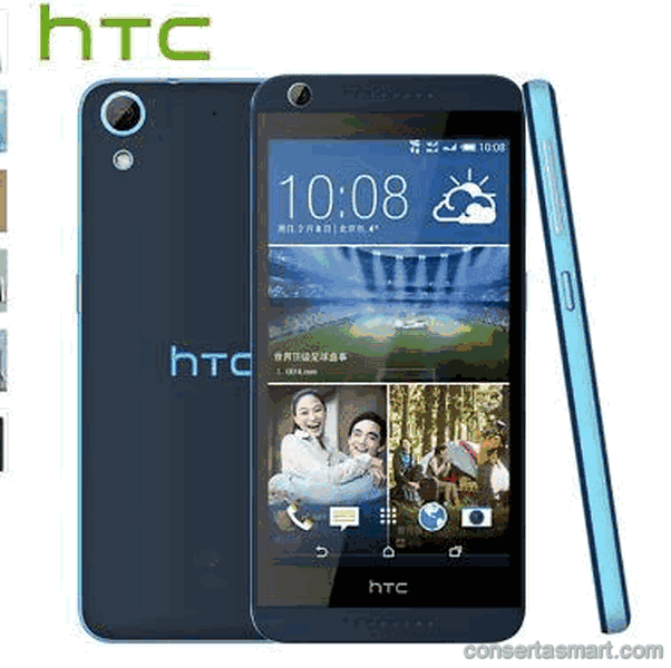 câmera não funciona HTC Desire 626