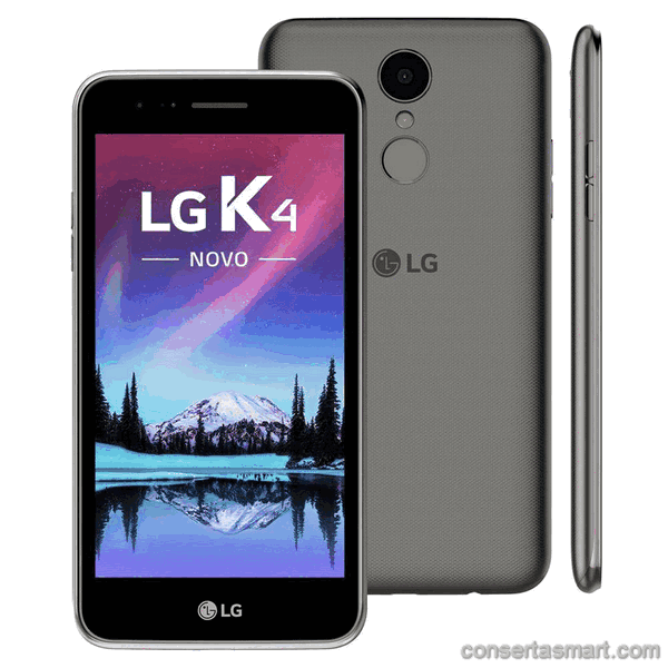 câmera não funciona LG K4