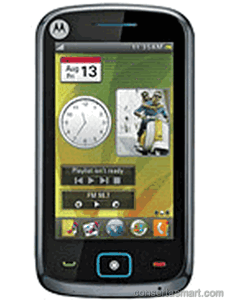 câmera não funciona Motorola EX122