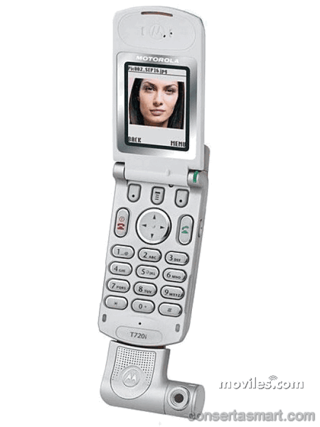 câmera não funciona Motorola T720i