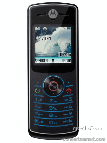 câmera não funciona Motorola W180