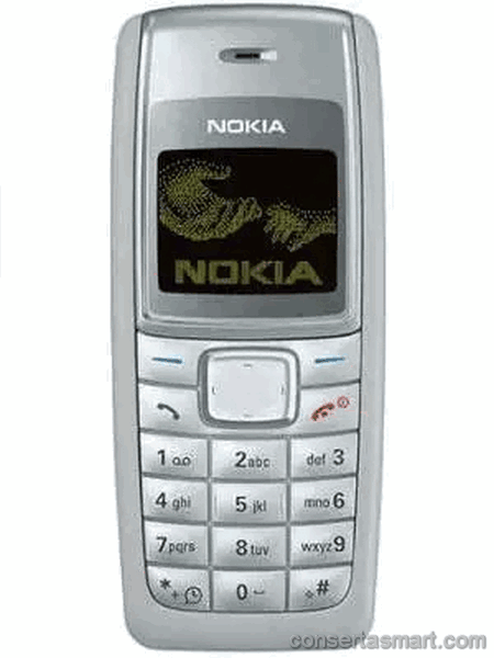 câmera não funciona Nokia 1110