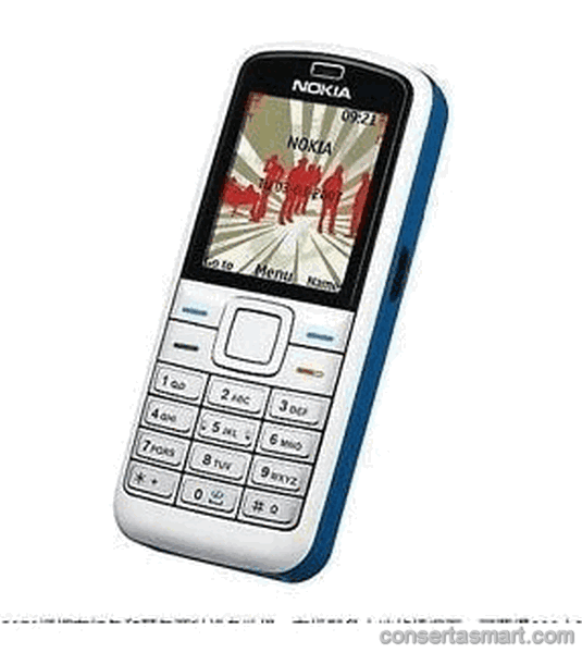 câmera não funciona Nokia 5070