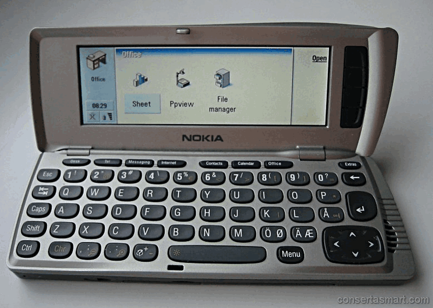 câmera não funciona Nokia 9210i Communicator