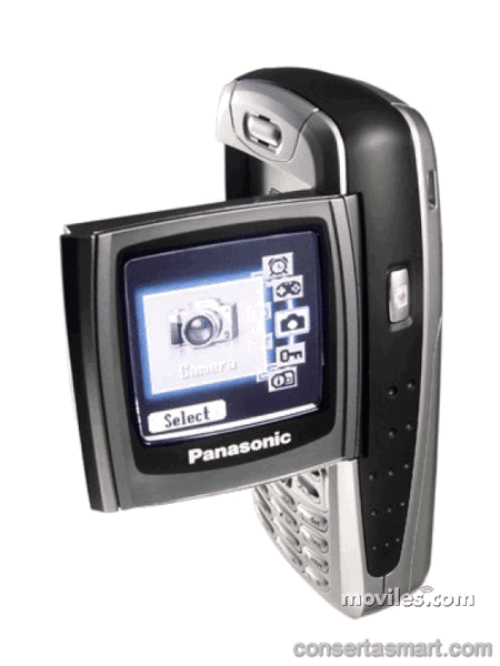 câmera não funciona Panasonic X300
