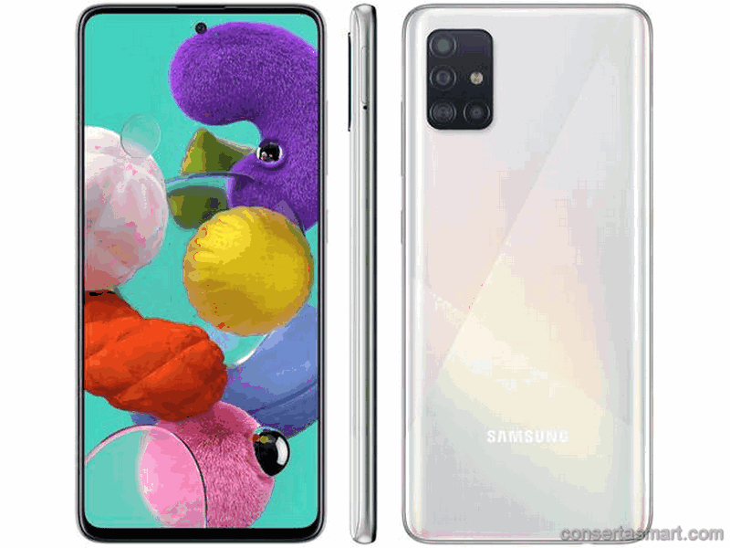 câmera não funciona Samsung Galaxy A51