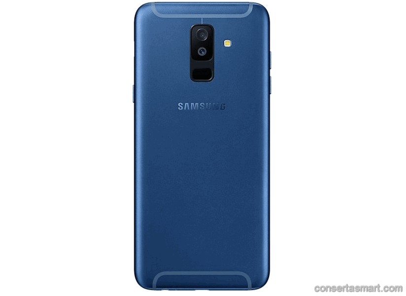 câmera não funciona Samsung Galaxy A6 Plus