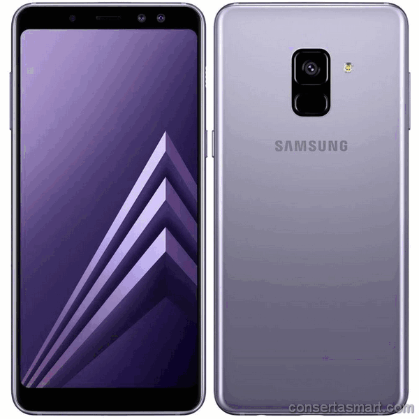 câmera não funciona Samsung Galaxy A8 Plus