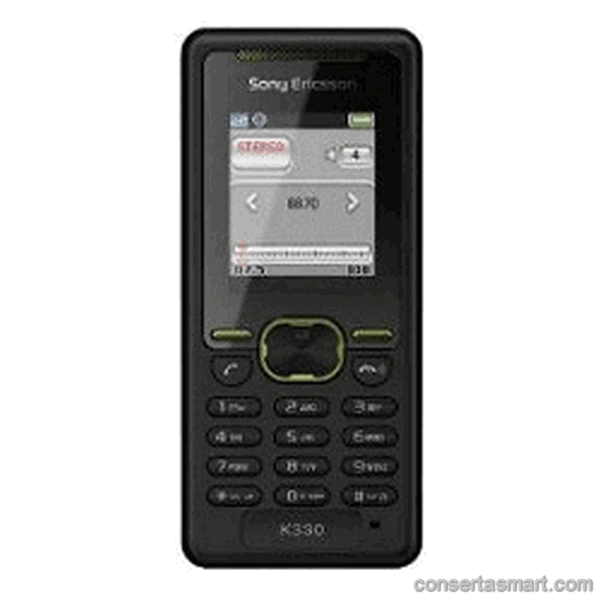 câmera não funciona Sony Ericsson K330