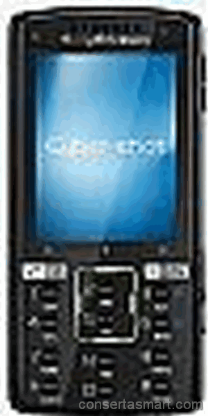 câmera não funciona Sony Ericsson K850i