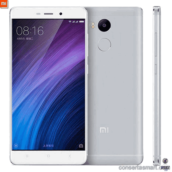 câmera não funciona Xiaomi Redmi 4 Prime