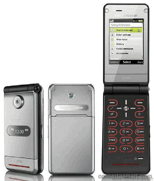 desoxidação Sony Ericsson Z770