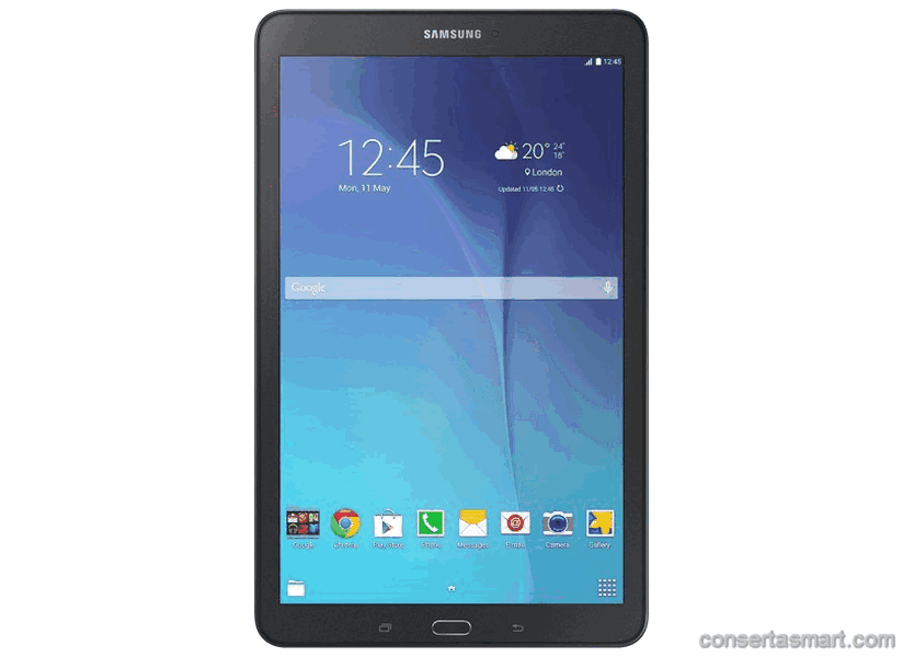 device does not turn on SAMSUNG TAB E