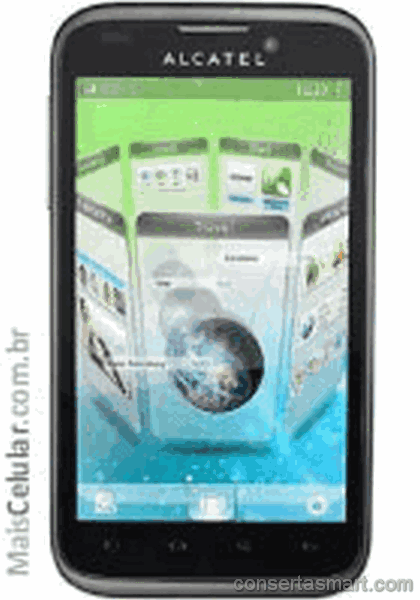 display branco listrado ou azul Alcatel One Touch 995