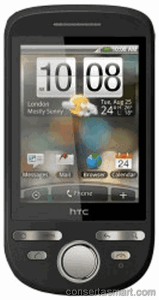 display branco listrado ou azul HTC Tattoo