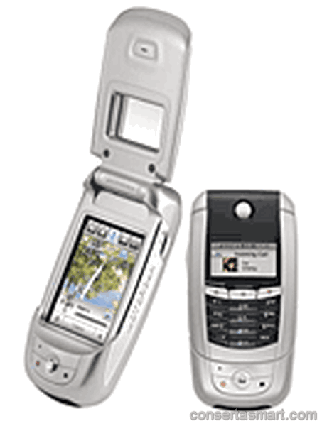 display branco listrado ou azul Motorola A780