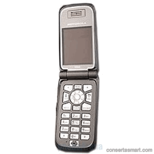 display branco listrado ou azul Motorola CN620