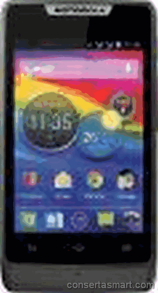 display branco listrado ou azul Motorola RAZR D1
