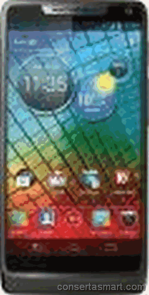 display branco listrado ou azul Motorola RAZRi