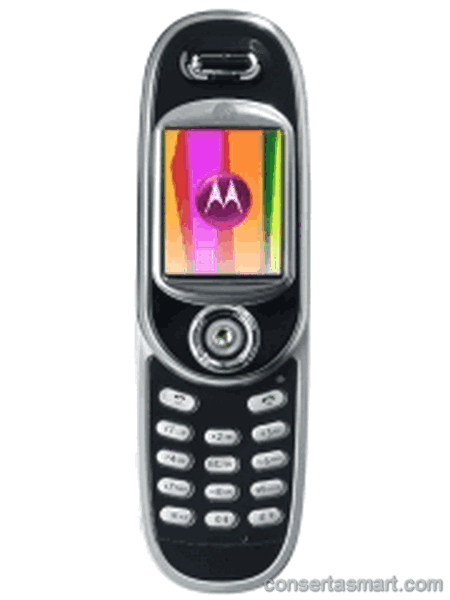 display branco listrado ou azul Motorola V80
