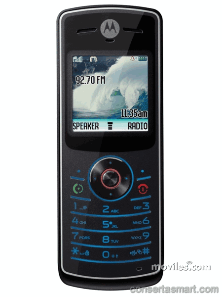 display branco listrado ou azul Motorola W180