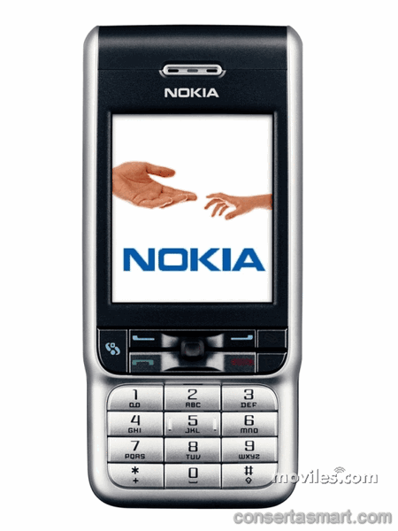 display branco listrado ou azul Nokia 3230