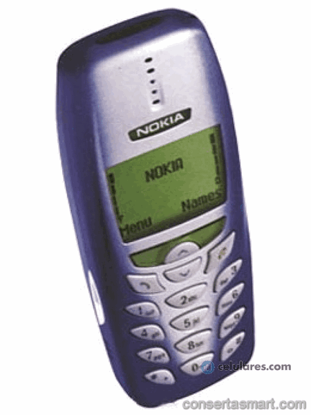 display branco listrado ou azul Nokia 3350