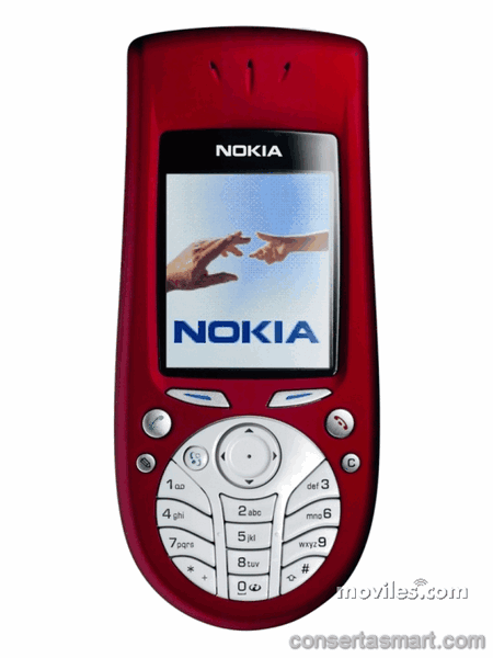 display branco listrado ou azul Nokia 3660